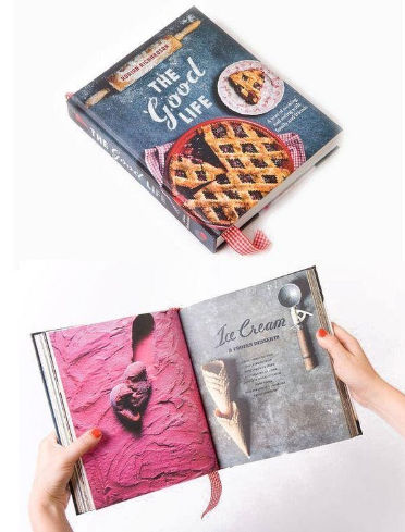 Product photography of books